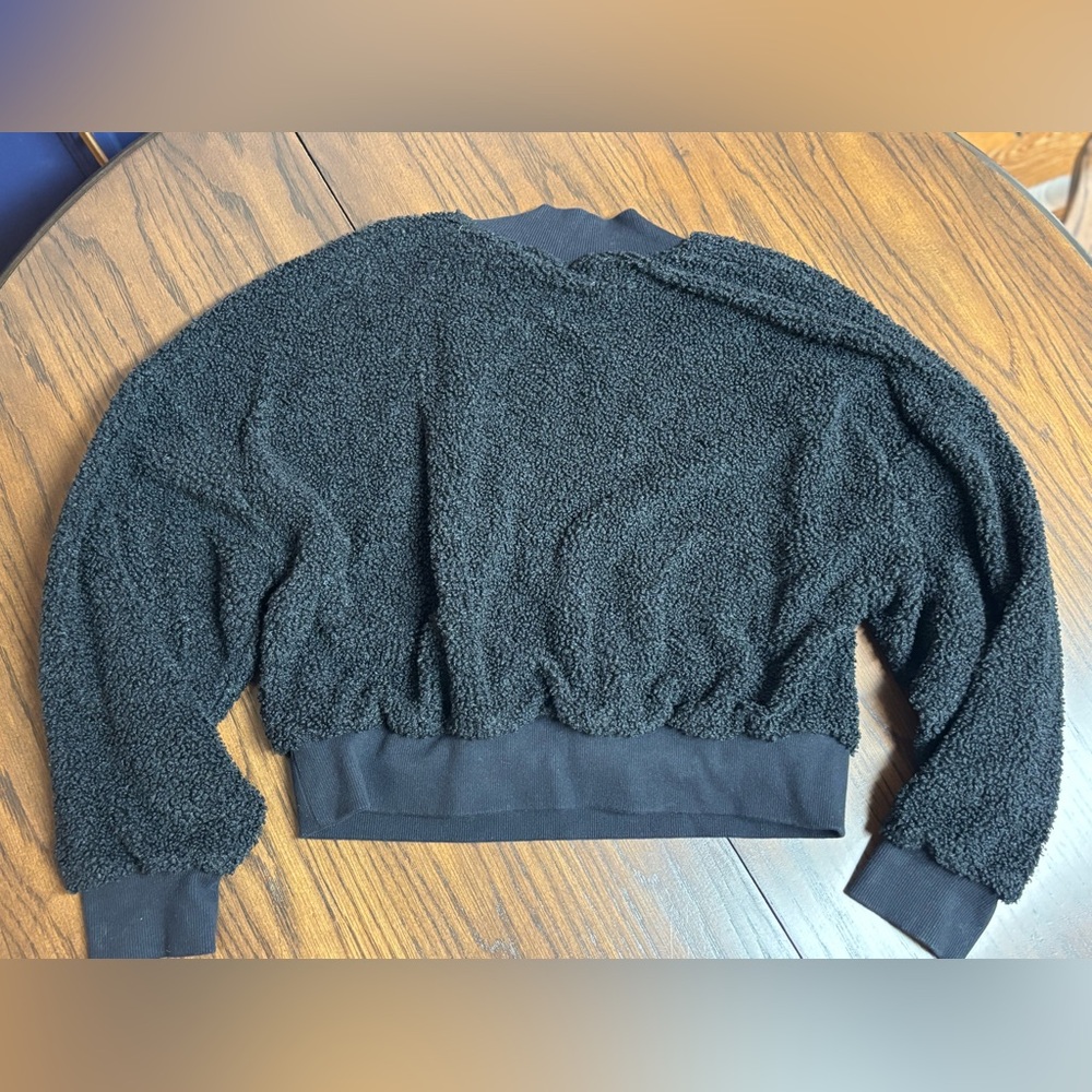 Fabletics Cropped Reversible Crew Neck Sweatshirt - image 7